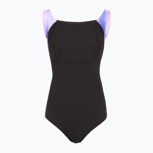 Dámské jednodílné plavky Speedo Shaping LunaLustre Printed neon violet