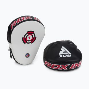 Tréninkové lapy RDX Focus Pad With Strap white