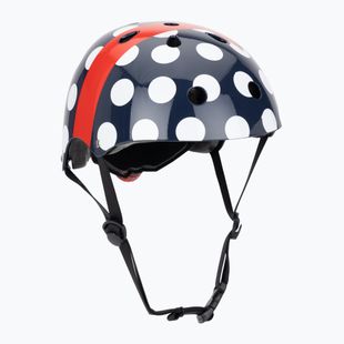 Dětská helma na kolo Hornit  PolkaDot navy/white/red