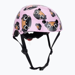 Dětská helma na kolo Hornit Pug pink/brown