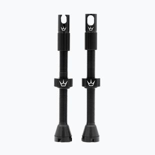 Sada ventilků Presta Peaty'S X Chris King Mk2 Tubeless Valves PTV2-60-BLK-12 black 83782