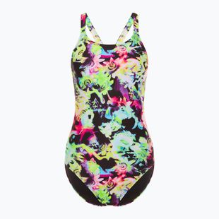 Dámské jednodílné plavky  Nike Hydrastrong Multi Print Fastback rainbow