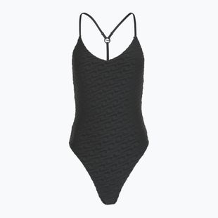 Dámské jednodílné plavky Nike Swoosh Link Y-Back black
