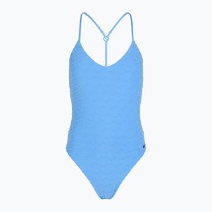 Dámské jednodílné plavky Nike Swoosh Link Y-Back university blue
