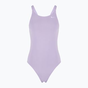 Dámské jednodílné plavky Nike Hydrastrong Solid Fastback hydrangeas