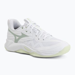 Dámské volejbalové boty Mizuno Wave Momentum Pro white/aqua gray/ambrosia