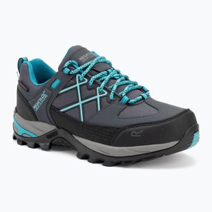 Dámské trekové boty REGATTA Samaris III Low seal grey/turquoise