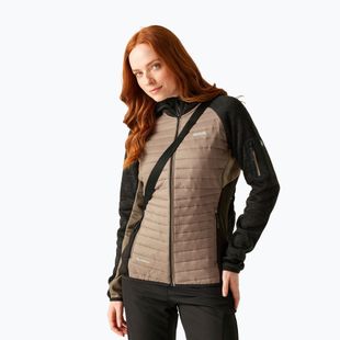 Dámská hybridní bunda Regatta Newhill Hybrid mocha/black