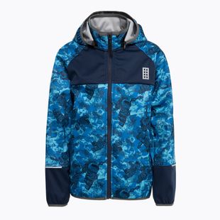 Dětská softshell bunda LEGO Lwstorm 203 tmavě modrá 11010647