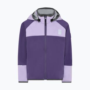 Dětská softshell bunda LEGO Lwstorm 202 fialová 11010616