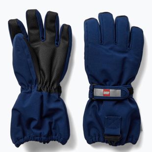 Dětské lyžařské rukavice LEGO Lwazun 705 2023 dark blue