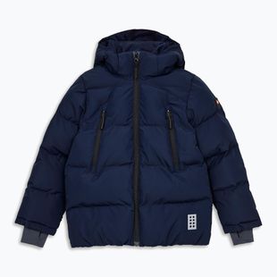 Dětská zateplená bunda LEGO Lwjaz 711 dark navy