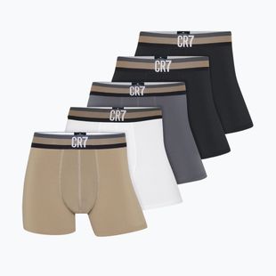 Pánské boxerky CR7 Fashion Trunk 5 pairs multicolour