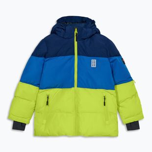 Dětská lyžařská bunda Lego Lwjaz 805 lime green