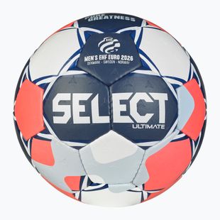 Házenkářský míč SELECT Ultimate Euro Men v26 Replica white/red/black velikost 3