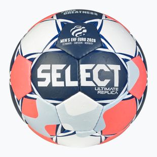 Házenkářský míč SELECT Ultimate Euro Men v26 Replica white/red/black velikost 0