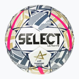 Míč na házenou SELECT Ultimate EHF Champios League LM V26 Replica rozmiar 2 white/red