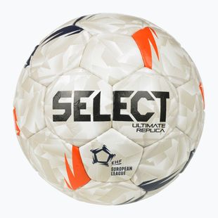Míč na házenou SELECT Ultimate EHF European League V26 Replica rozmiar 1 white/black/orange