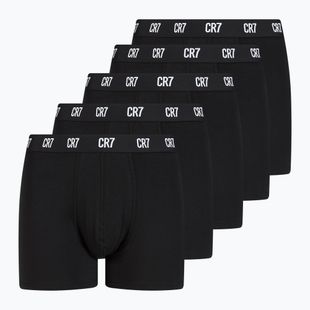 Pánské boxerky CR7 Basic Trunk 5 párů black/white