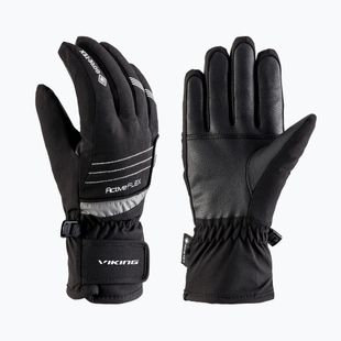 Dětské lyžařské rukavice Viking Helix GTX dark grey