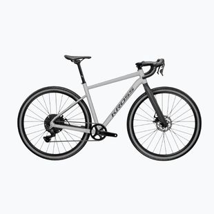 Gravelové kolo KROSS Esker 1.0 grey/graphite/matte
