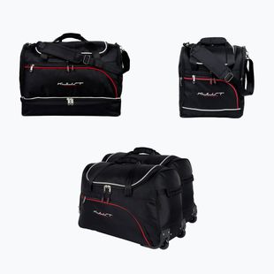 Sada tašek do zavazadlového prostoru  KJUST Seat Leon 2013-2020 4 ks black 