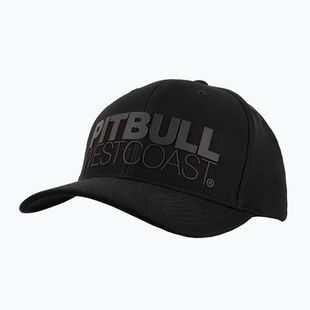 Pánská kšiltovka Pitbull West Coast Snapback Seascape black/red print