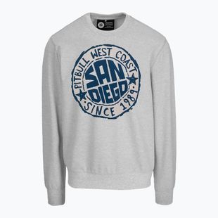 Pánská mikina  Pitbull San Diego Sun Crewneck Sweatshirt grey/melange