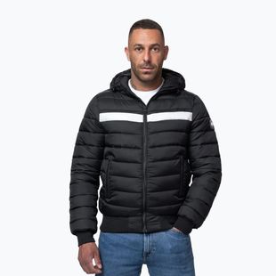 Pánská zimní bunda Pitbull Rubio Quilted Hooded black