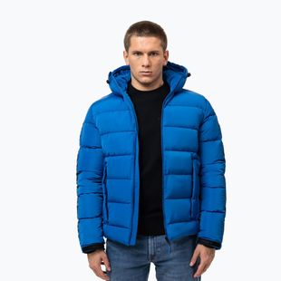 Pánská zimní bunda Pitbull Airway 4 Padded Hooded royal blue