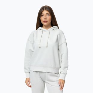 Dámská mikina Pitbull Lovia Hooded white stone