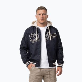 Pánská bunda Pitbull Mason San Diego Baseball Hooded dark navy/beige