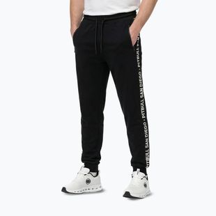 Pánské kalhoty Pitbull Tape Parker Jogging black