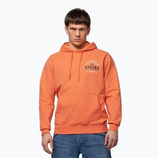 Pánská mikina Pitbull Bloodline 2 Sweatshirt Hooded fluo orange