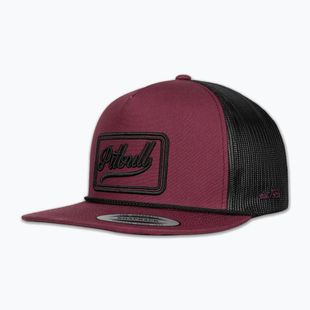 Pánská kšiltovka Pitbull Original 1989 burgundy/black