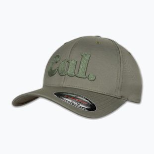 Pánská kšiltovka Pitbull Full Cap 3D Cal Flexfit Dusty Salvia green