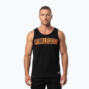 Pánské tričko na lezení Pitbull Eighty Nine Dog Tank Top black