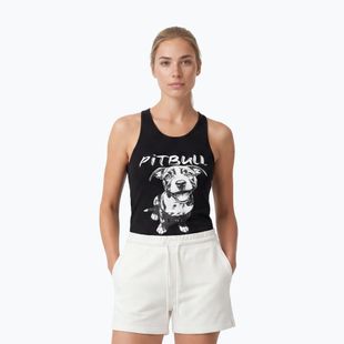 Dámské tričko Pitbull Puppy 2 Tank Top black