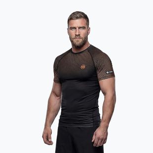 Pánský rashguard Pitbull Belt Rashguard brown