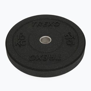 Olympijské závaží bumper XTREXO TRX-BMP010 10 kg černé