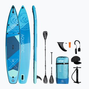 Deska SUP AQUASTIC Touring 12'6" 2024 modrá
