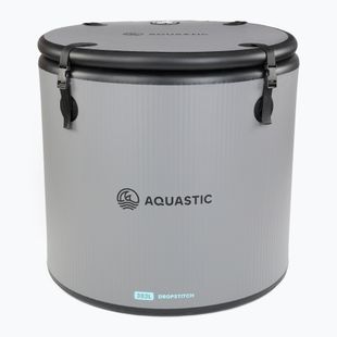 Bazén na otužování AQUASTIC BrrFree 382 l dropstitch grey