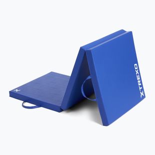 Skládací gymnastická matrace XTREXO 180 x 60 x 5 cm blue