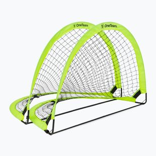 Fotbalové branky OneTeam Balloon Pop-Up green