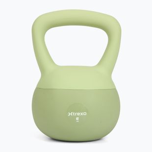 Kettlebell SOFT XTREXO 6 kg zelený