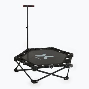 Trampolína XTREXO Hop&Side skládací černá