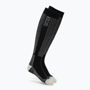 Pánské lyžařské ponožky Woolcano SCK1097 czarny/szary