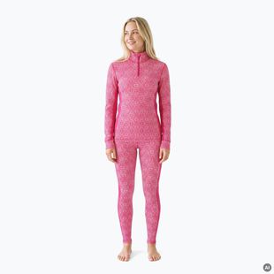 Dámská sada funkčního prádla Woolcano SET1121 Pink