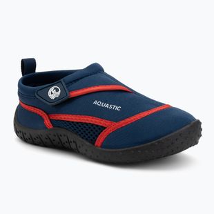 Dětské boty do vody AQUASTIC Nino navy blue/red