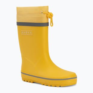 Dětské gumáky KADVA PuddleProof JR s reflexními prvky žluté